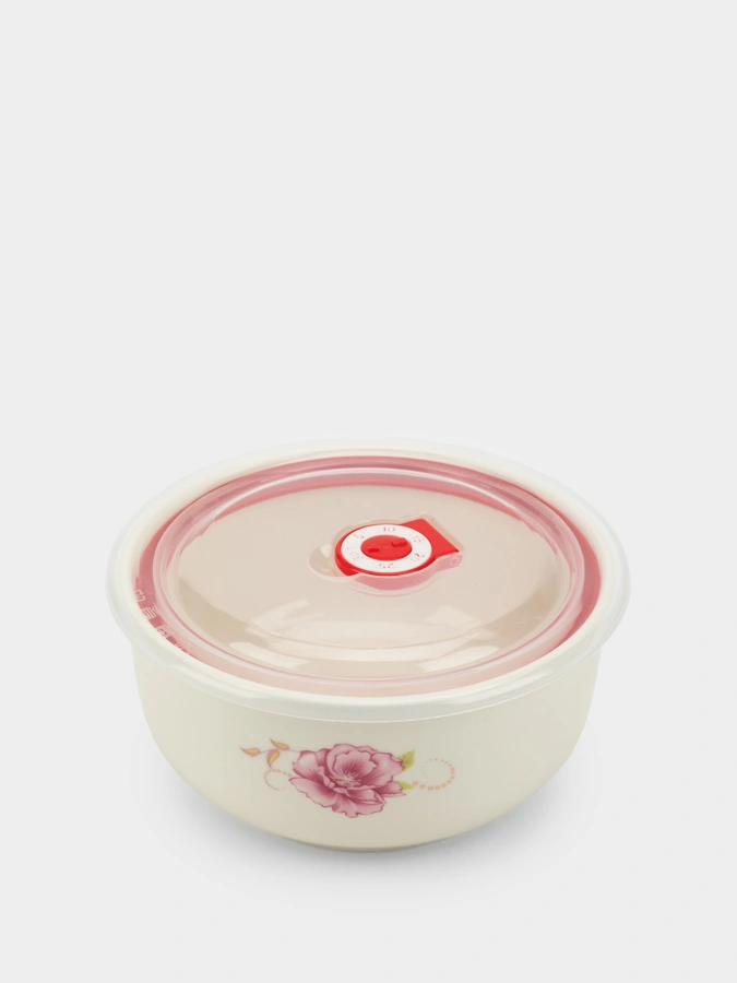 Комплект из трех мисок с крышками