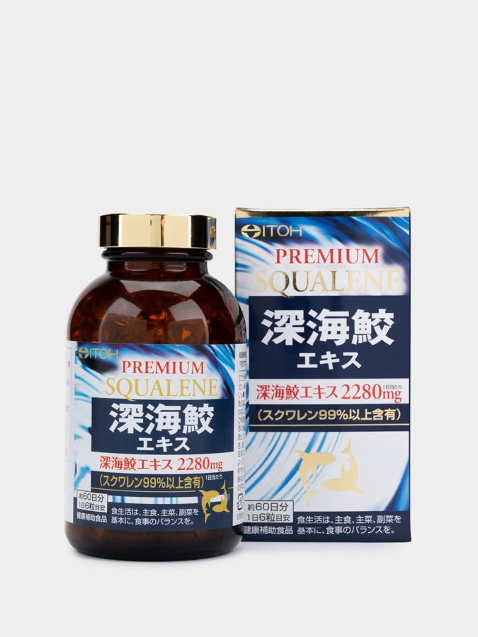 Сквален Deep sea shark’s extract 360 капсул + 180 капсул