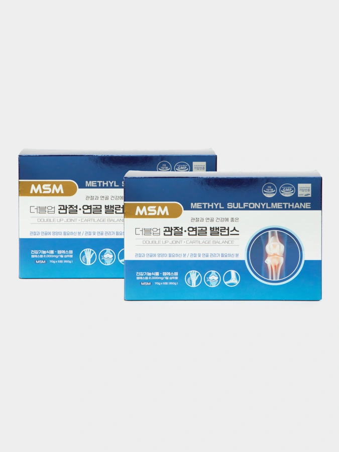 Саше Double Up MSM Premium, 2 упаковки