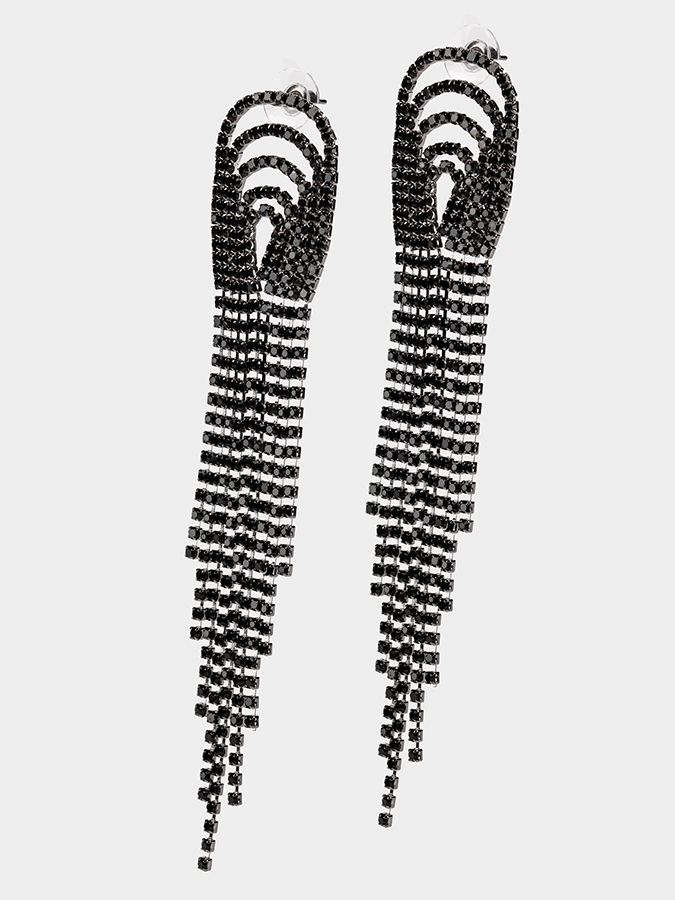 Серьги-пусеты Оскар