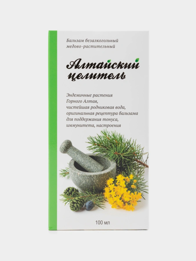 Бальзам медово-растительный Алтайский целитель, 100 мл