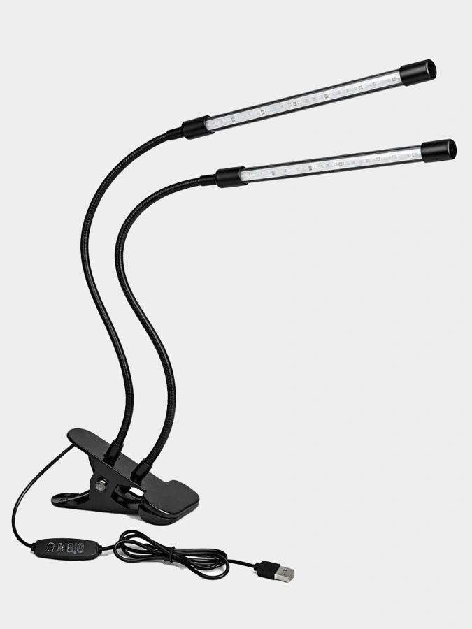 Набор семян Плантация + в подарок фито лампа и пробки для проращивания