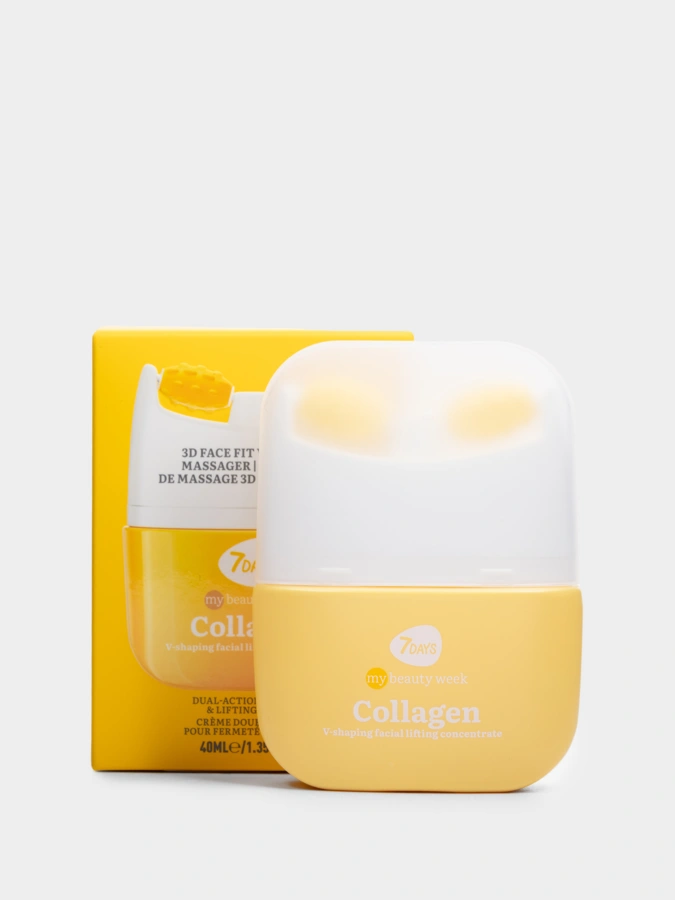 Крем-массажер для лица COLLAGEN, MBW, 7DAYS, 40 мл