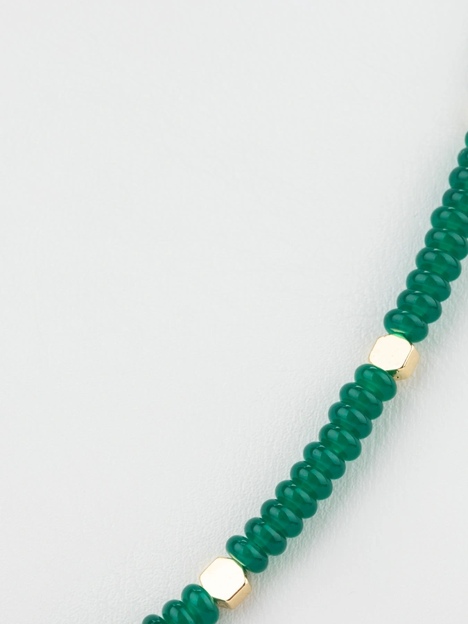 Колье Изумруд – Многогранник