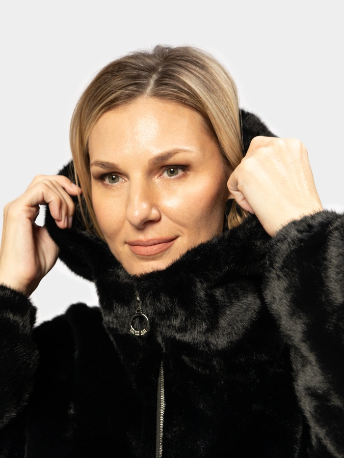 Короткая шуба