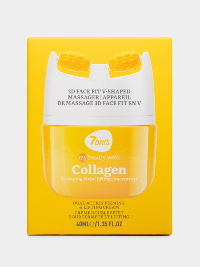 Крем-массажер для лица COLLAGEN, MBW, 7DAYS, 40 мл