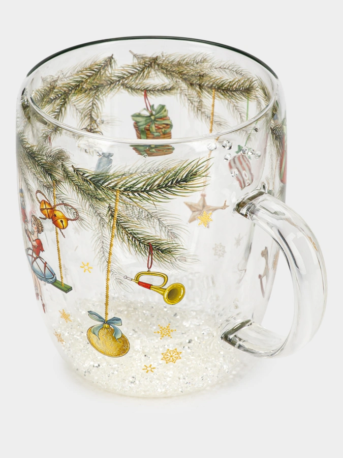 Кружка со стразами Щелкунчик