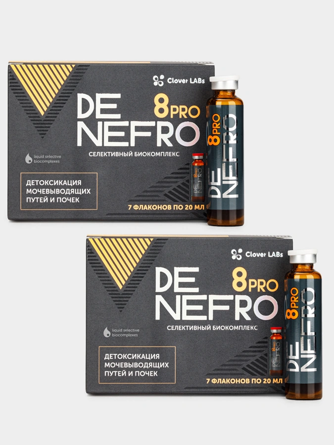 Биокомплекс DeNefro 8 Pro, 2 упаковки