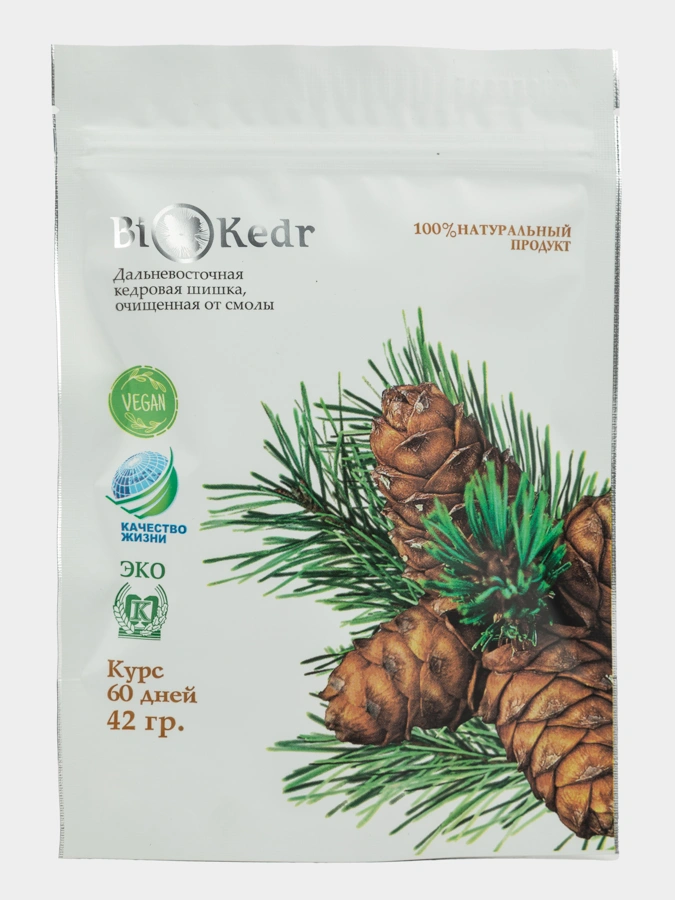 Настой из кедровой шишки, 2 упаковки и подарок