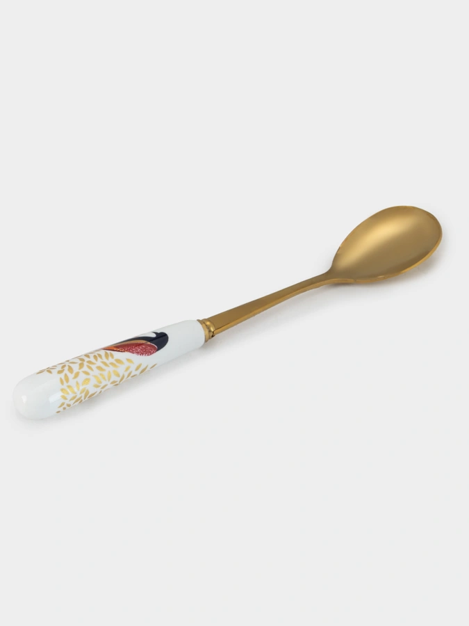 Набор чайных ложек Golden Birds, 4 штуки