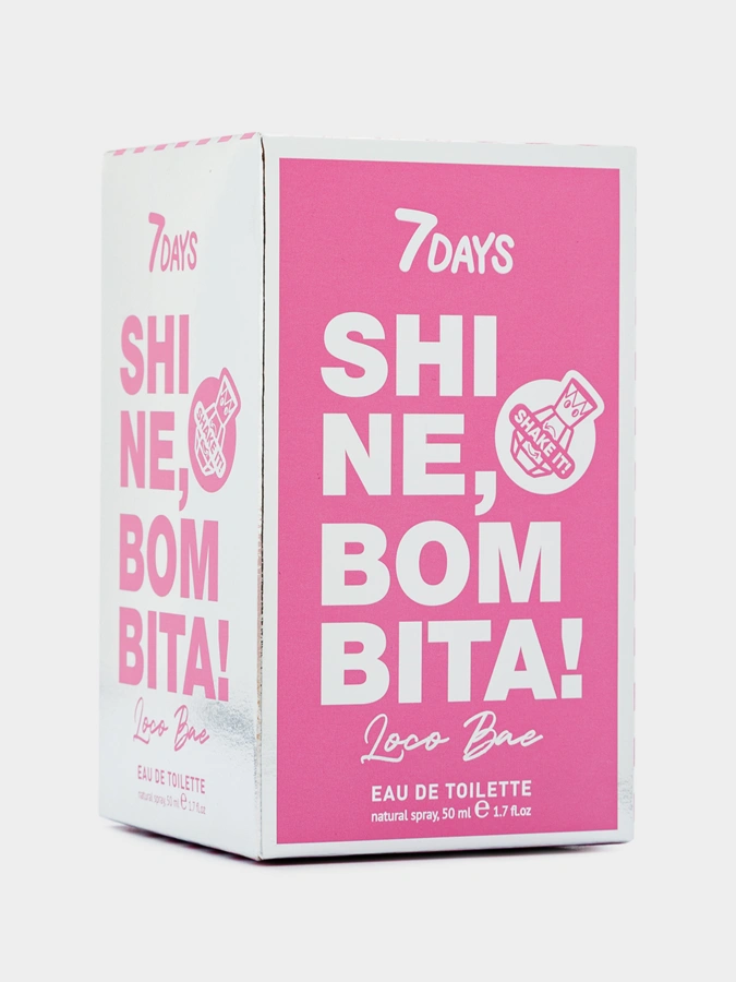 Туалетная вода с шиммером Shine, Bombita! 50 мл