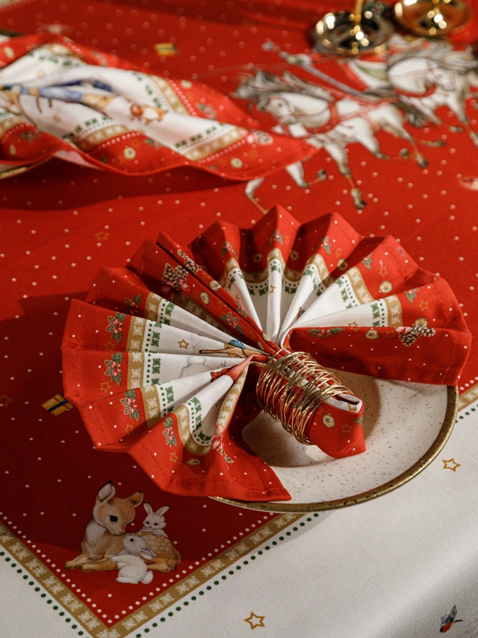 Набор салфеток из 2-х штук "С Новым Годом"