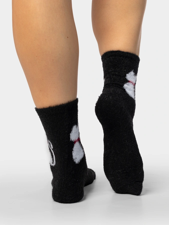 Носки принт Кошка, 2 шт