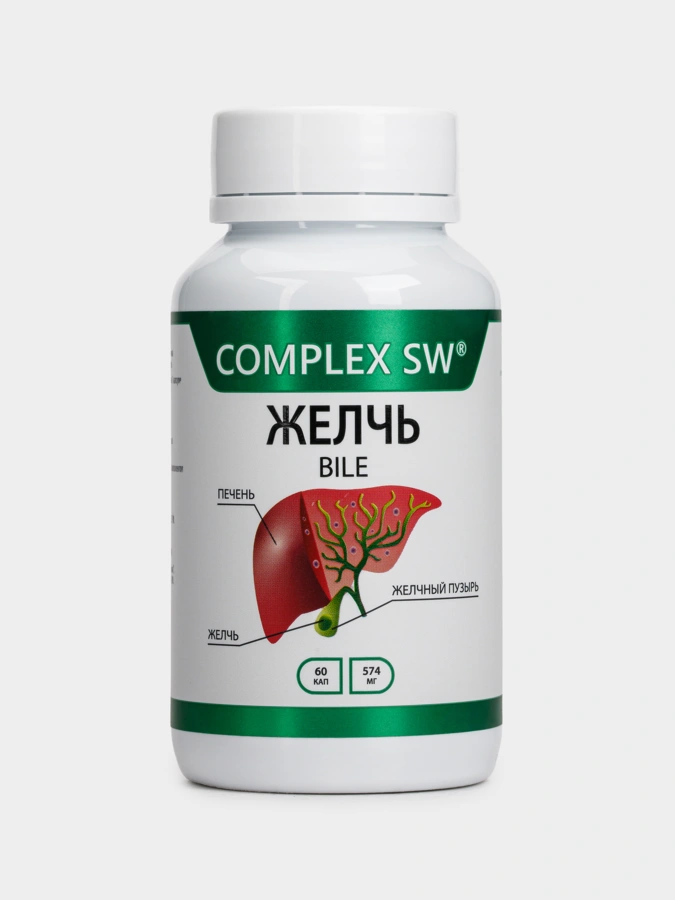 Complex SW Комплекс Желчь, 60 капсул