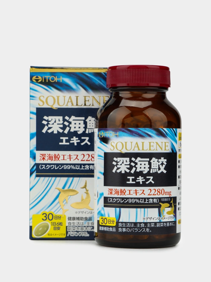 Сквален Deep sea shark’s extract 360 капсул + 180 капсул