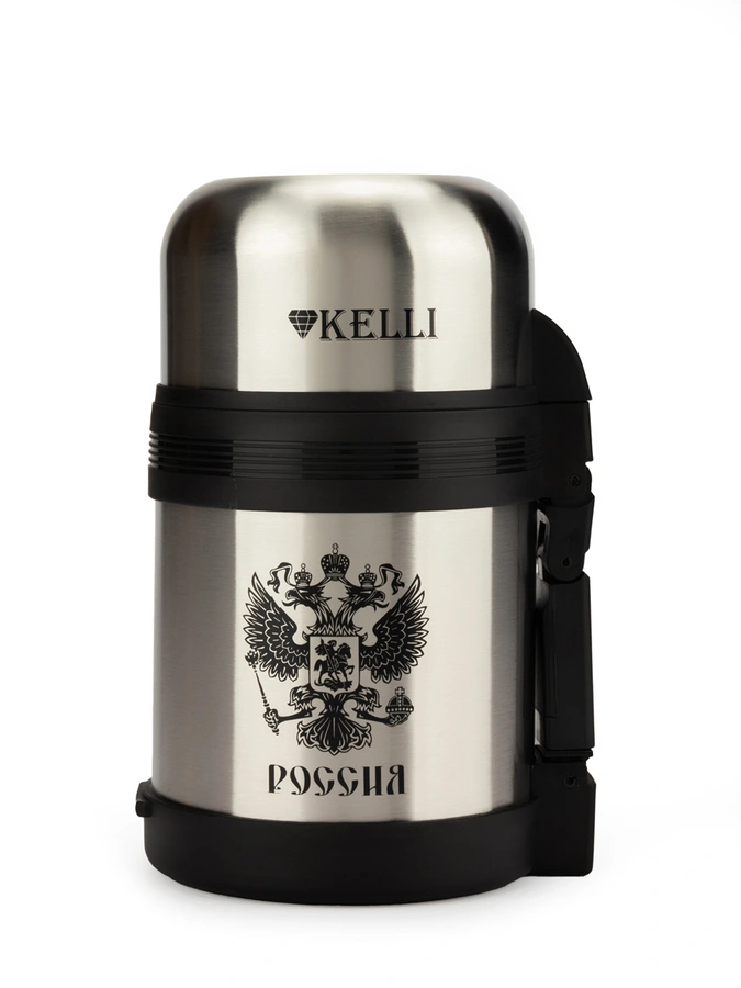 Термос Kelli с гербом России