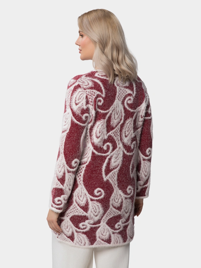 Пушистая туника Завитки