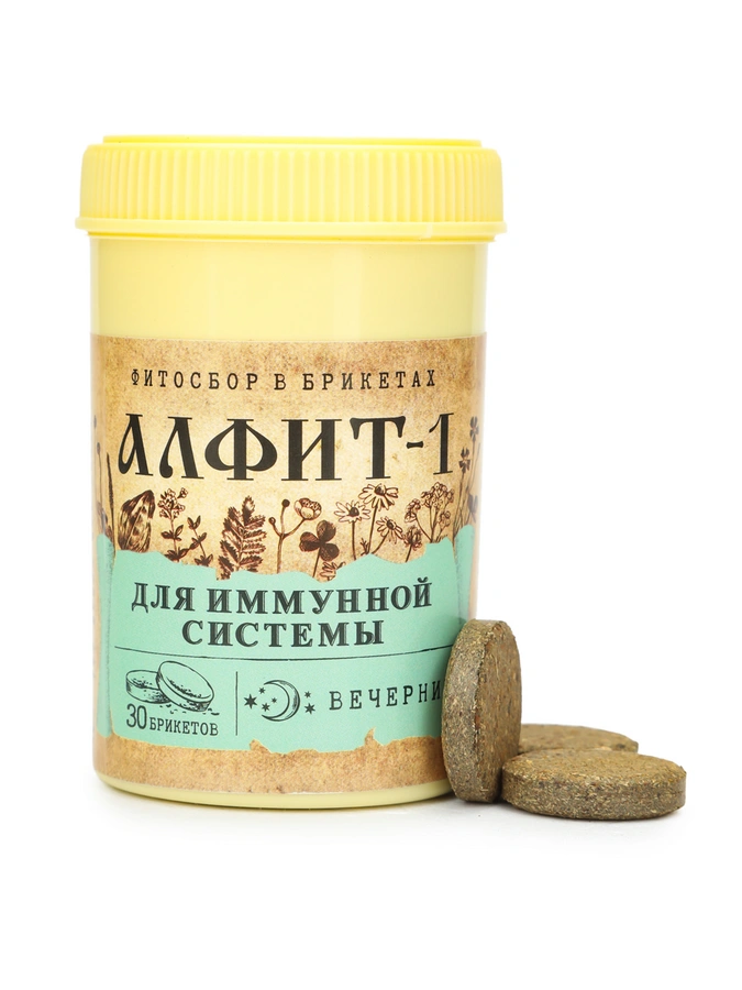 фитосбор Алфит-1, 120г (60 брикетов/2г)