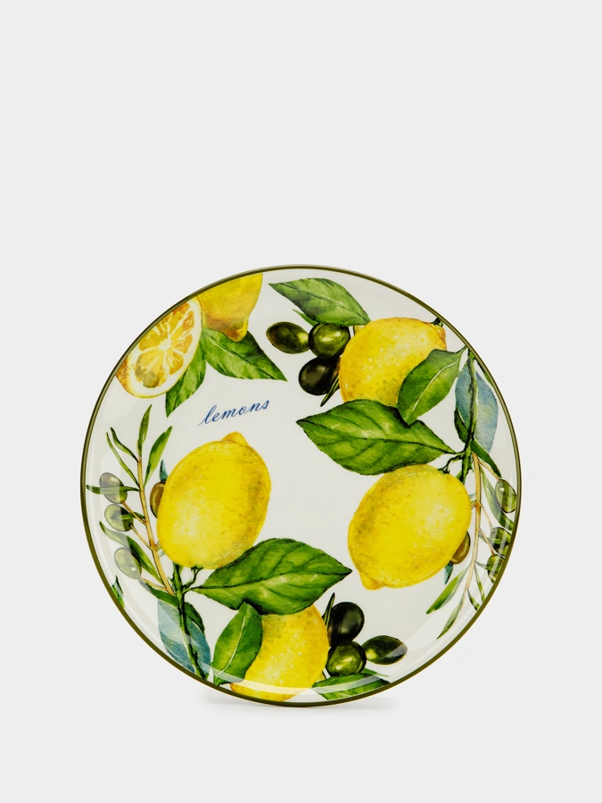 Набор тарелок «Лимонное дерово»