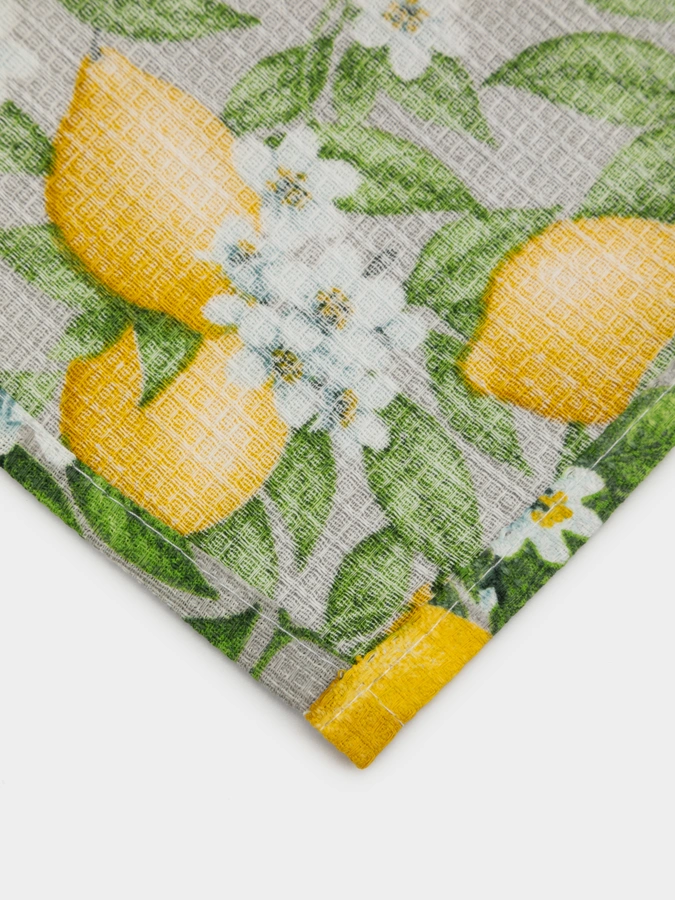 Набор вафельных полотенец Лимоны