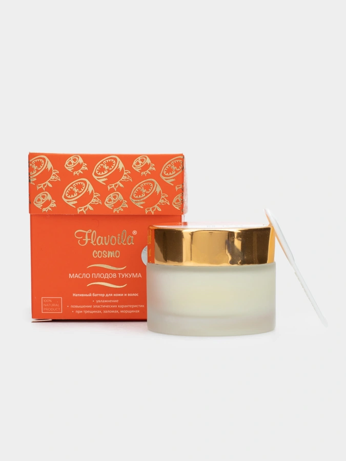 Flavoila cosmo Масло косметическое органическое плодов тукума 50 мл