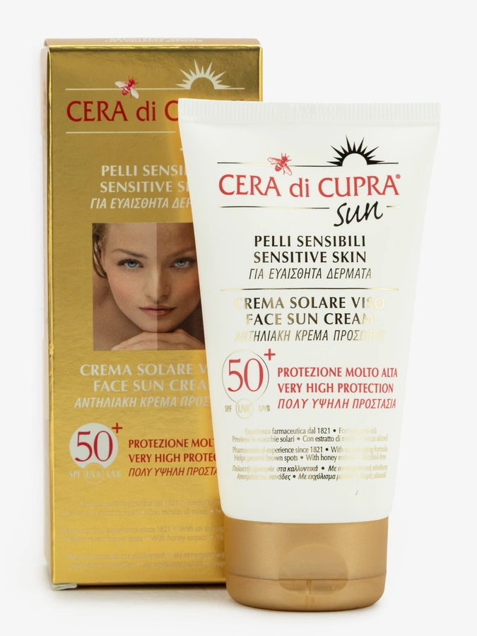 Солнцезащитный крем для лица Cera di Cupra SPF 50+ 75 мл