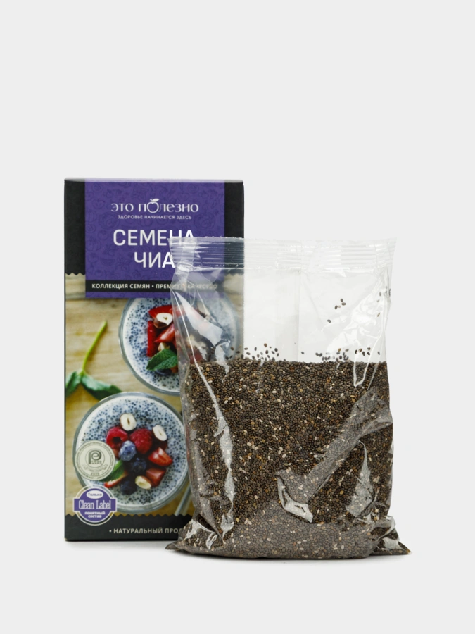 Семена чиа 200г, 1 упаковка