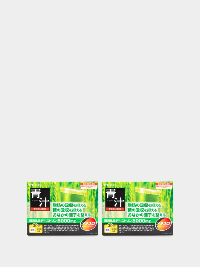 Концентрат для приготовления безалкогольных напитков "Метапро аодзиру - зеленый напиток" 2 упаковки