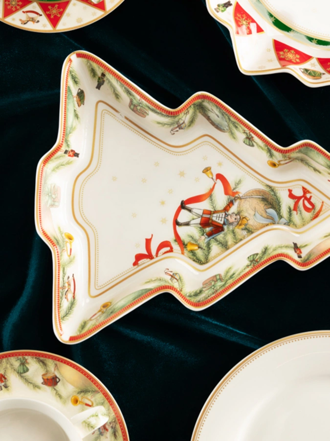 Блюдо Щелкунчик — Елка