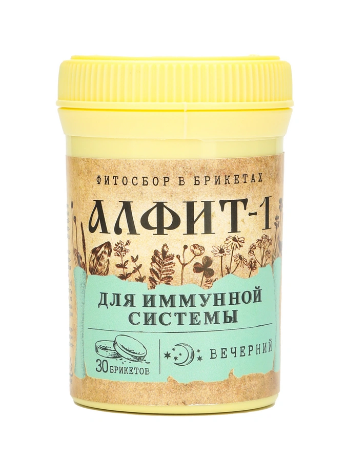 фитосбор Алфит-1, 120г (60 брикетов/2г)