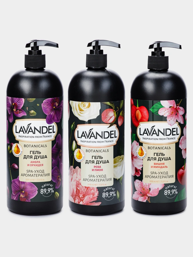 Набор 3 в 1 Гель для душа