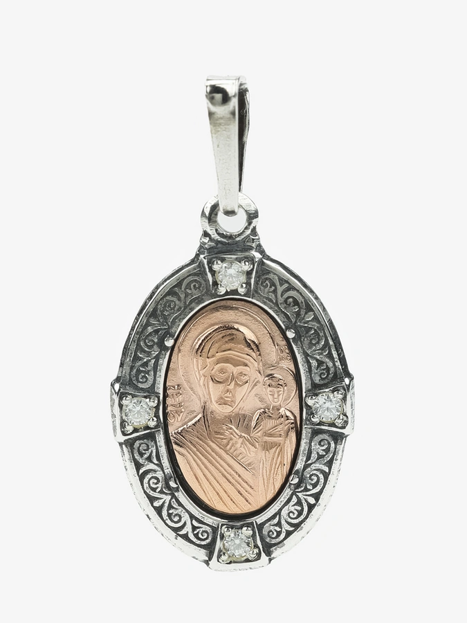 Подвеска Казанская Божья Матерь