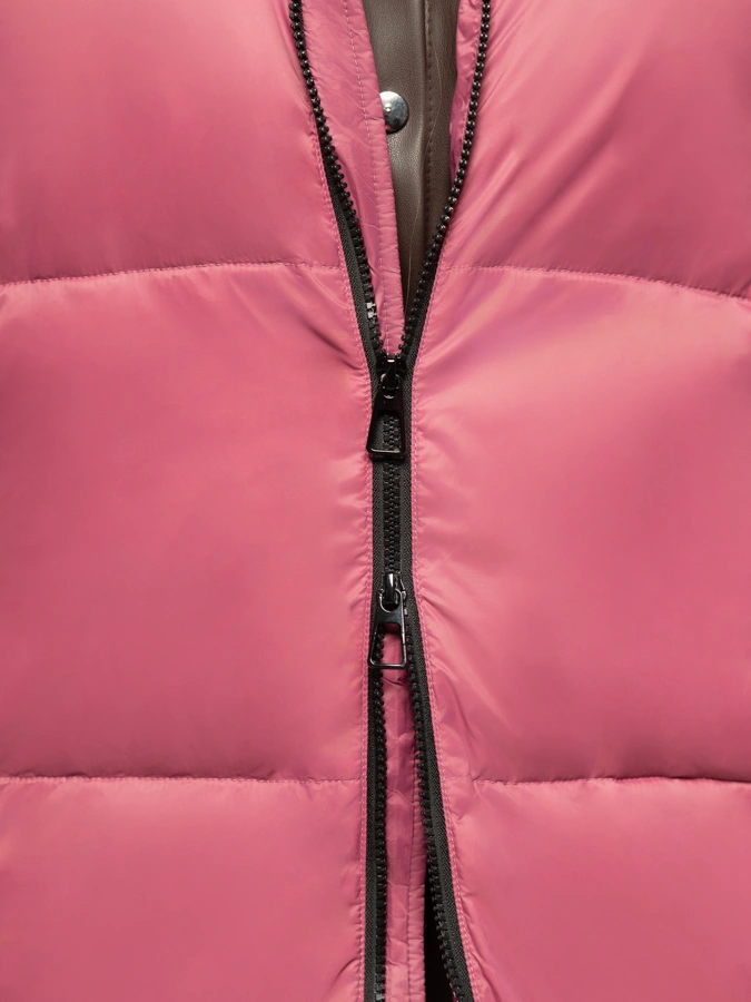 Пуховик длинный