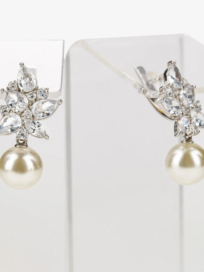 Серьги Жемчуг Swarovski