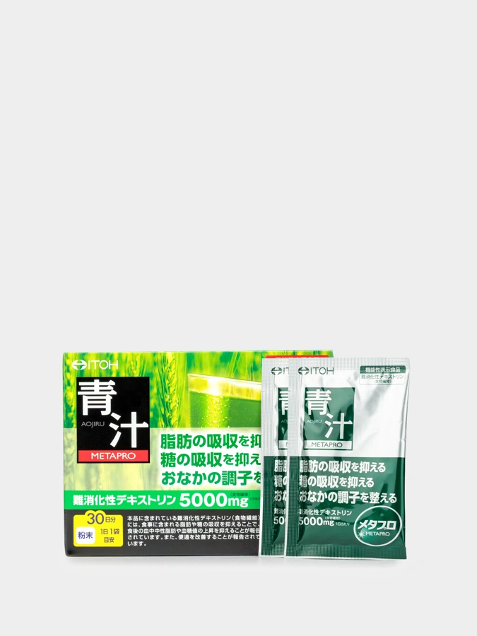 Концентрат для приготовления безалкогольных напитков "Метапро аодзиру - зеленый напиток" 2 упаковки