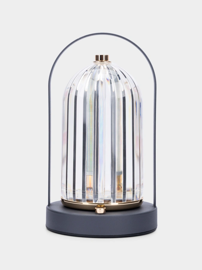 Светильник, L12 W12 H21 см, USB, шнур 0,5 м
