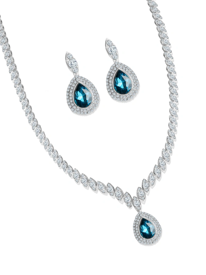 Комплект украшений Ансамбль сапфиров