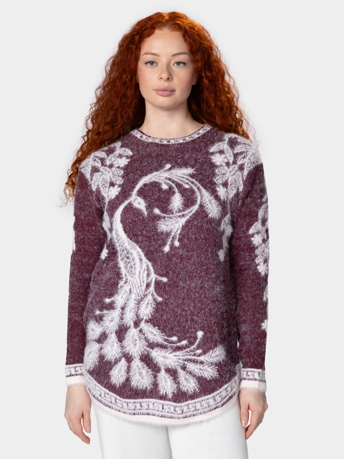 Туника пушистая Жар птица