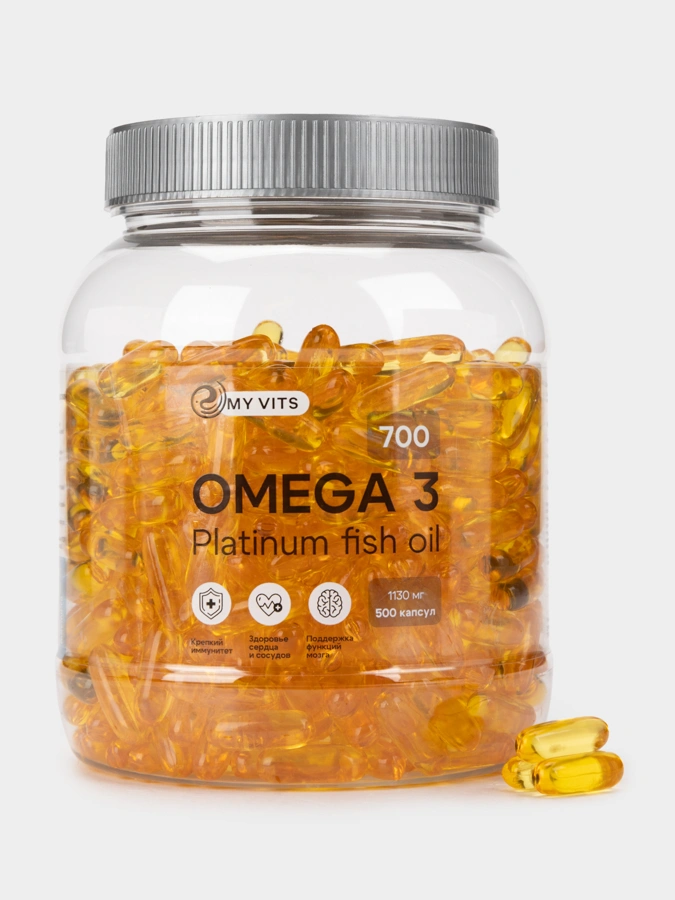 OMEGA-3 Platinum, 500 шт