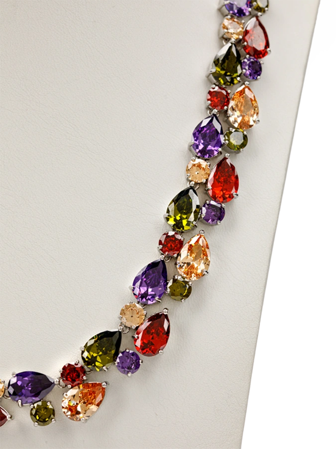Колье Самоцветы