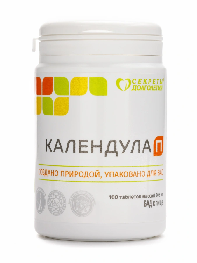 Календула для профилактики и комплексной терапии инфекционных заболеваний верхних дыхательных путей, 1 упаковка
