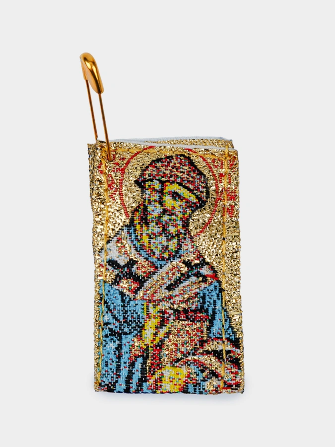 Икона Святой Спиридон, ладанка, миро