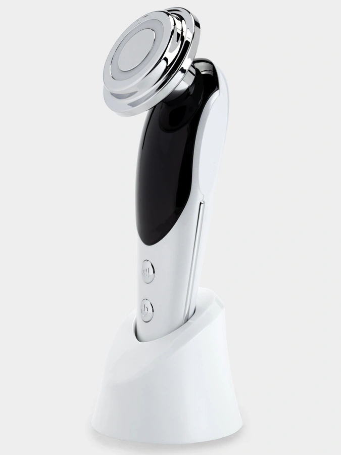 Микротоковый массажер для лица с RF лифтингом и EMS