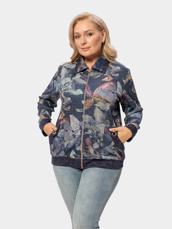 Жакет на молнии