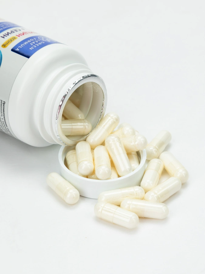 Глицин и Серин для поддержки умственной деятельности, улучшения сна и снижения нервного перенапряжения, 1 упаковка