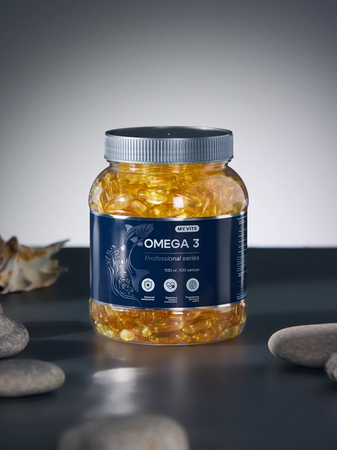 Бад Омега 3, 500 капсул