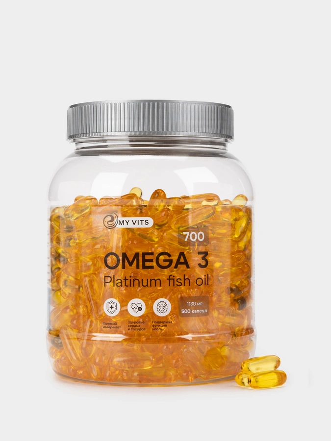OMEGA-3 Platinum, 500 капсул