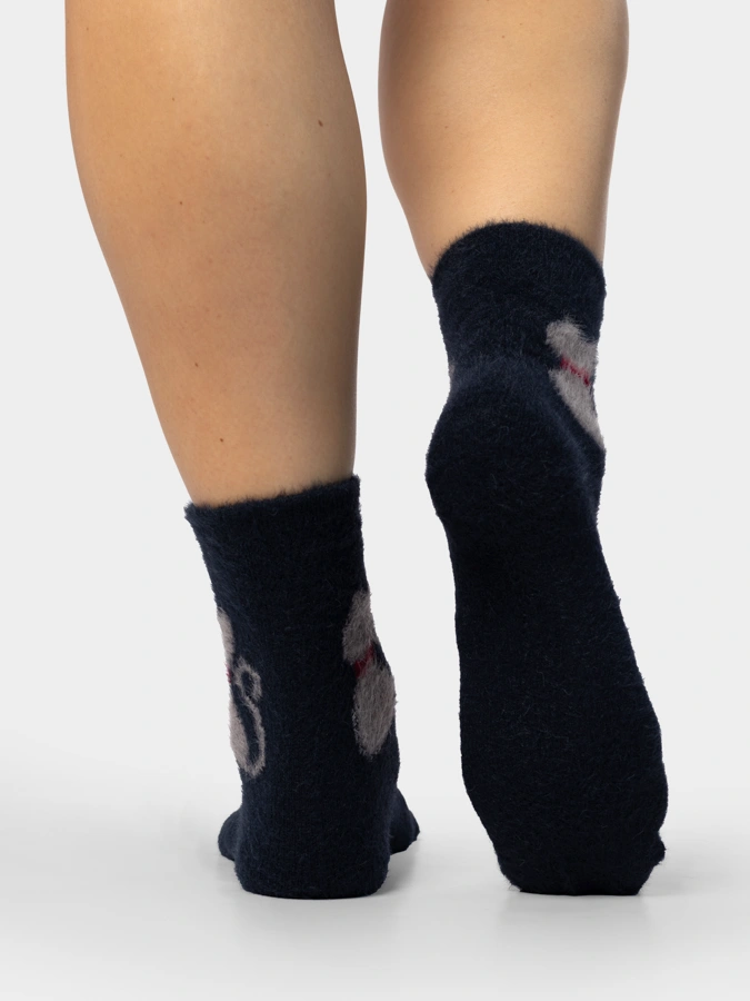 Носки принт Кошка, 2 шт