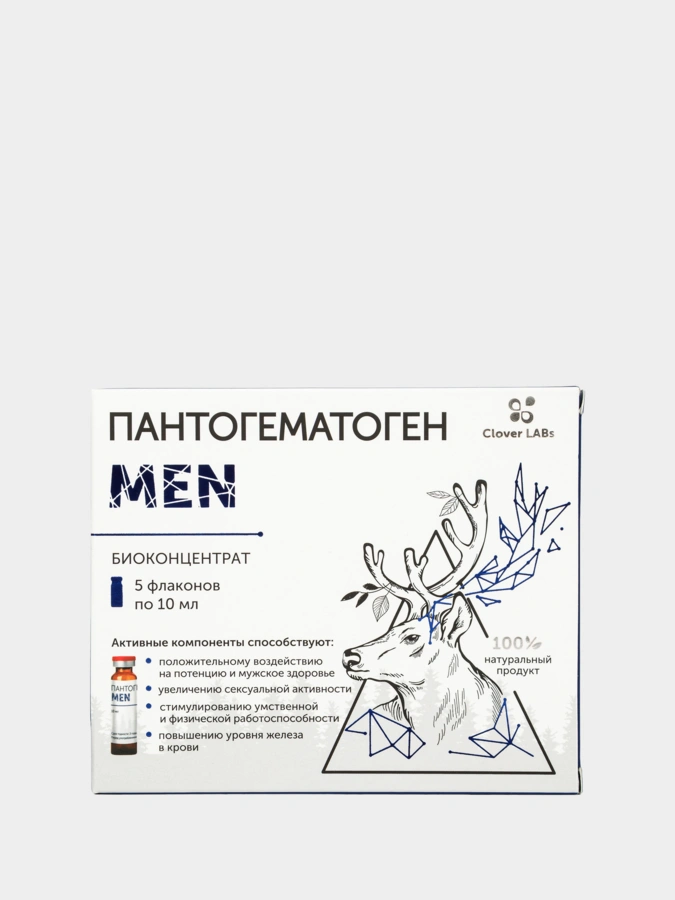 Пантогематоген Men Мужская сила, 50 мл