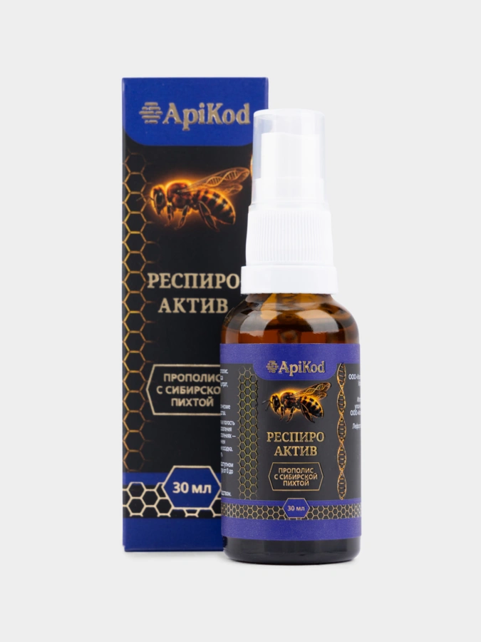 Респиро актив прополис с сибирской пихтой, 30 мл